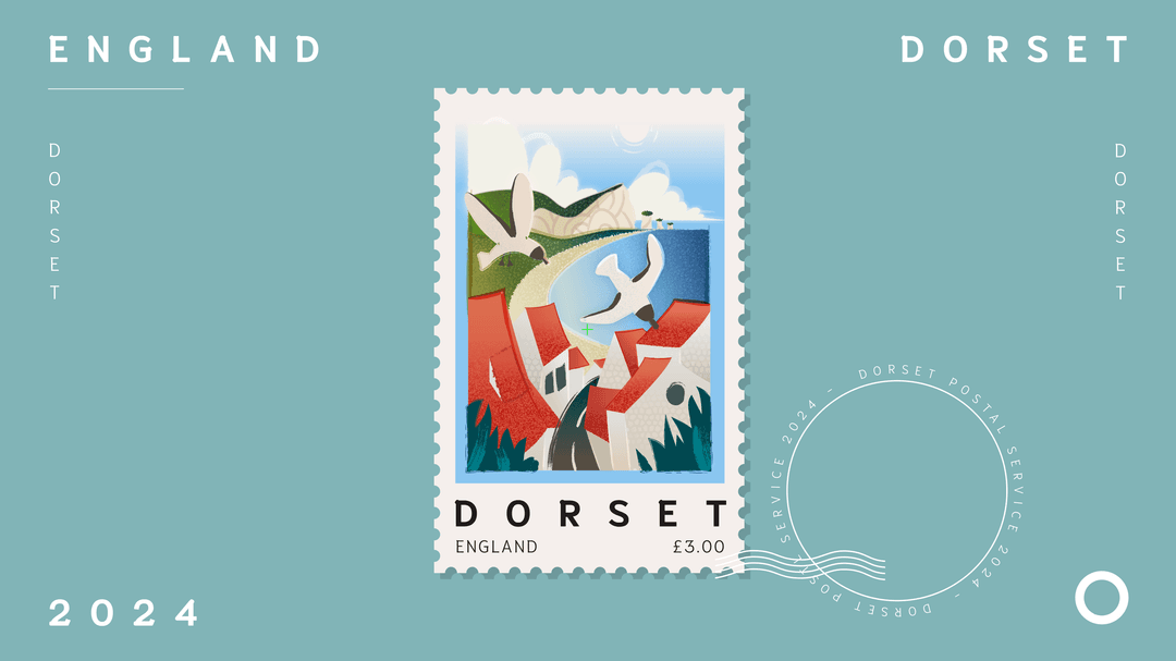 Illustrated Travel Stamps